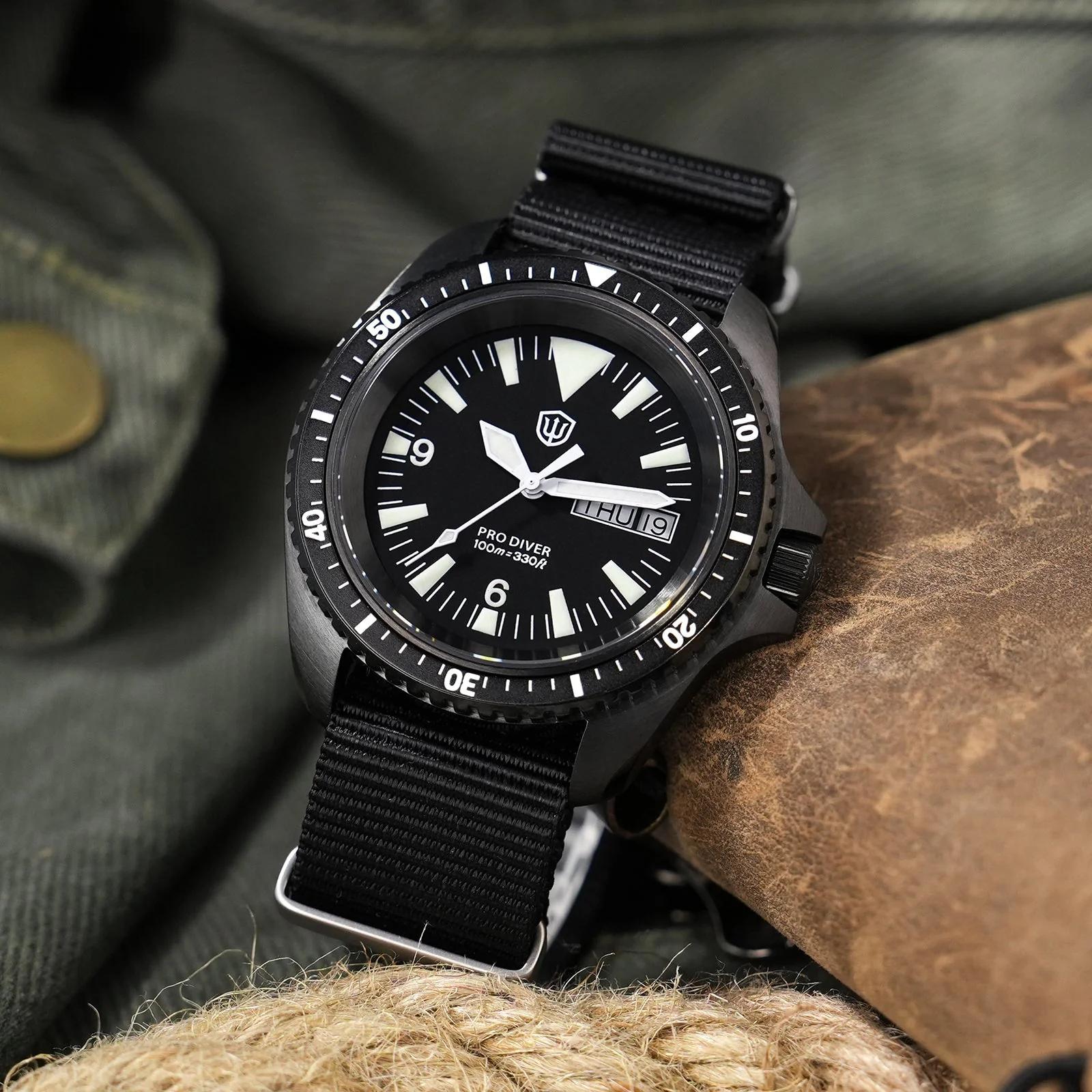 Watchdives WD1980 VH31 Military Diver Watch V3 - Image 7