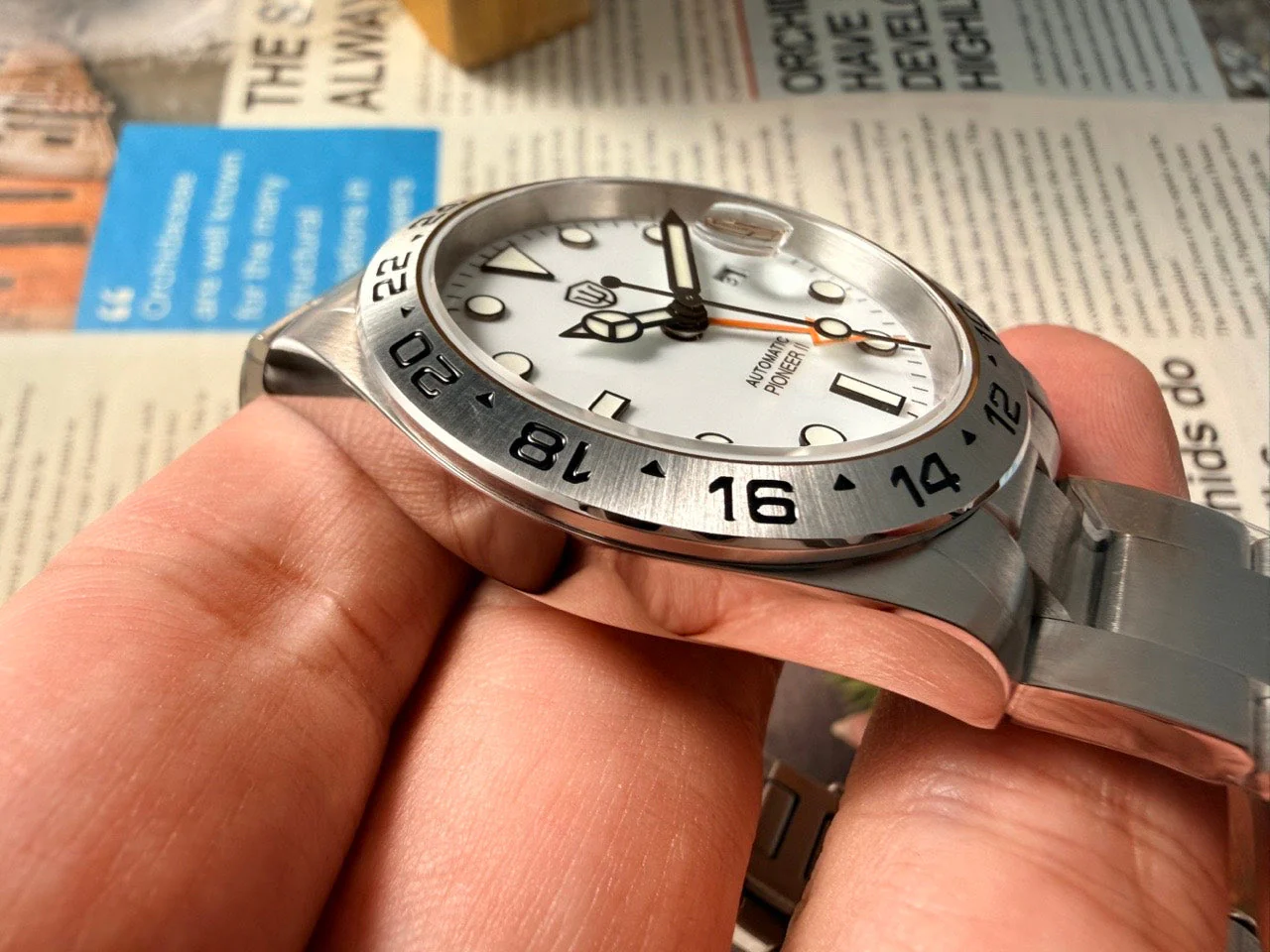 Watchdives WD1993 40mm 6460 GMT Watch - Image 11