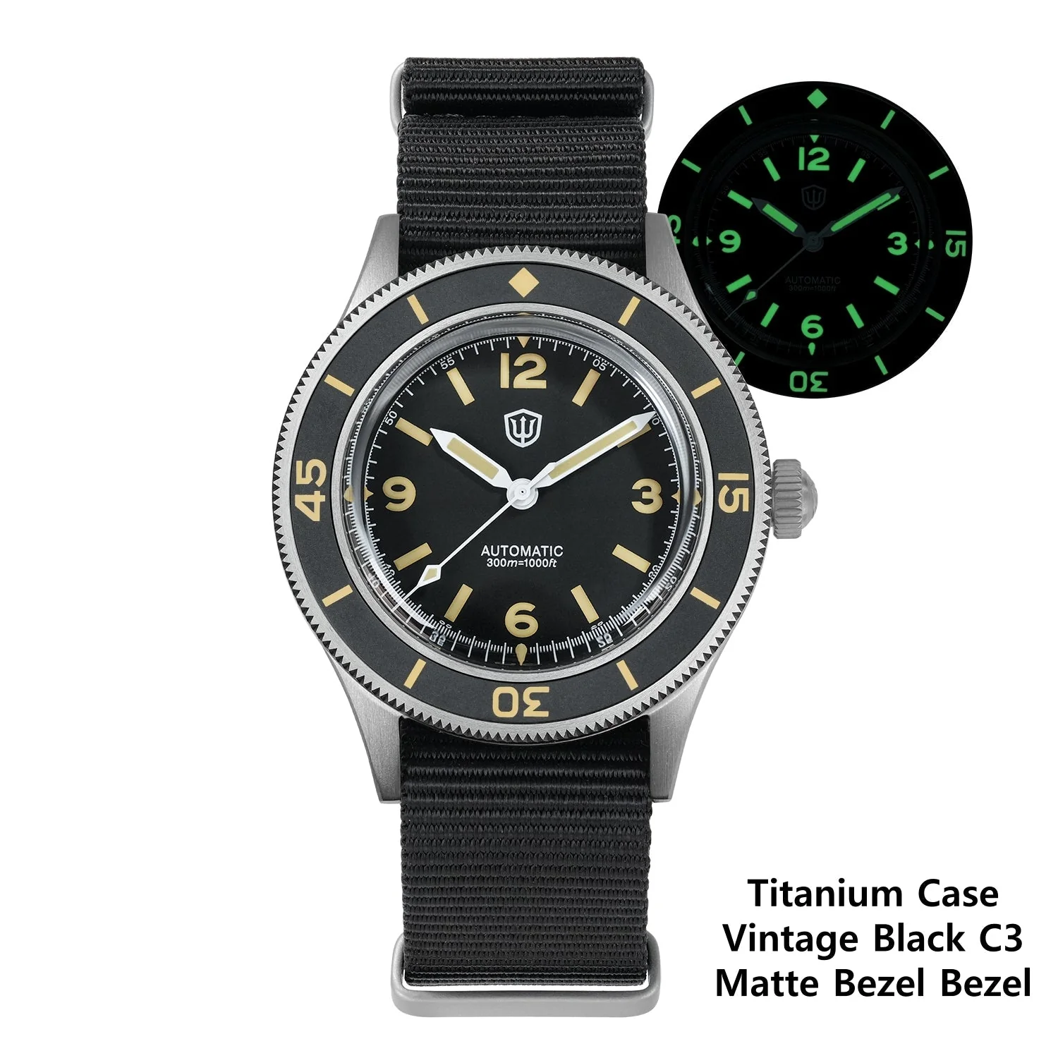 Watchdives WD50Ti Titanium 50-Fathoms NH35 Dive Watch - Image 2