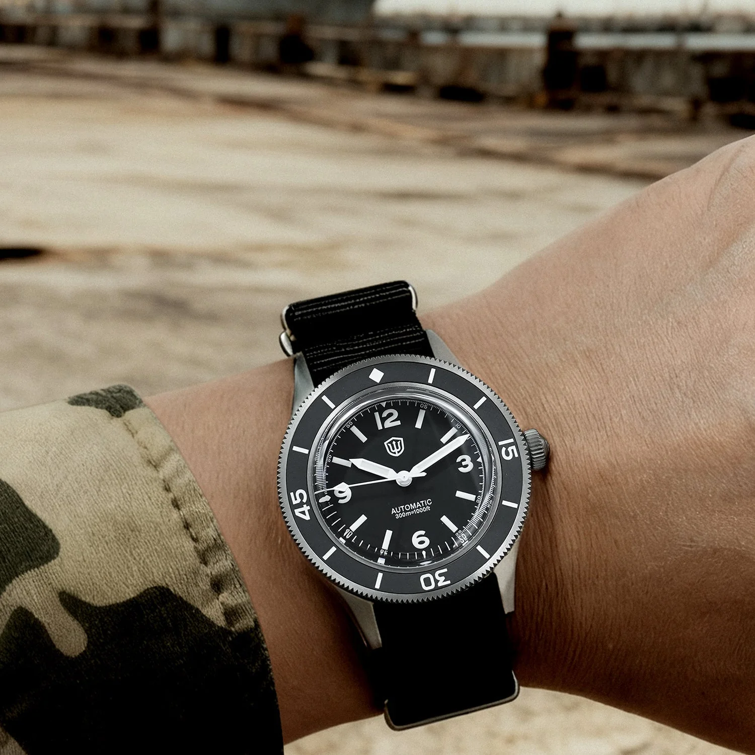 Watchdives WD50Ti Titanium 50-Fathoms NH35 Dive Watch - Image 4