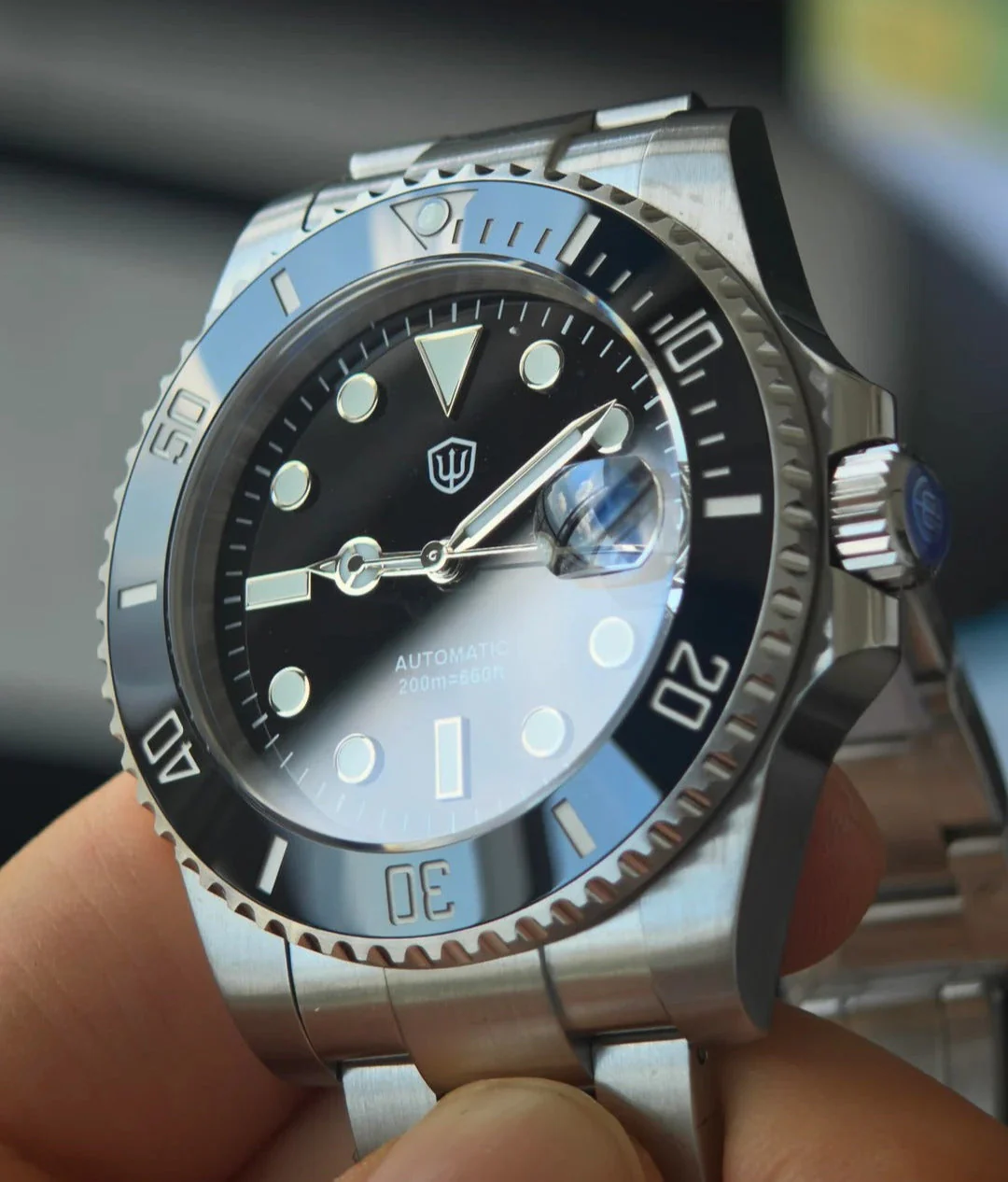 Watchdives WD5512 V2 PT5000 Sub Diver Watch - Image 5