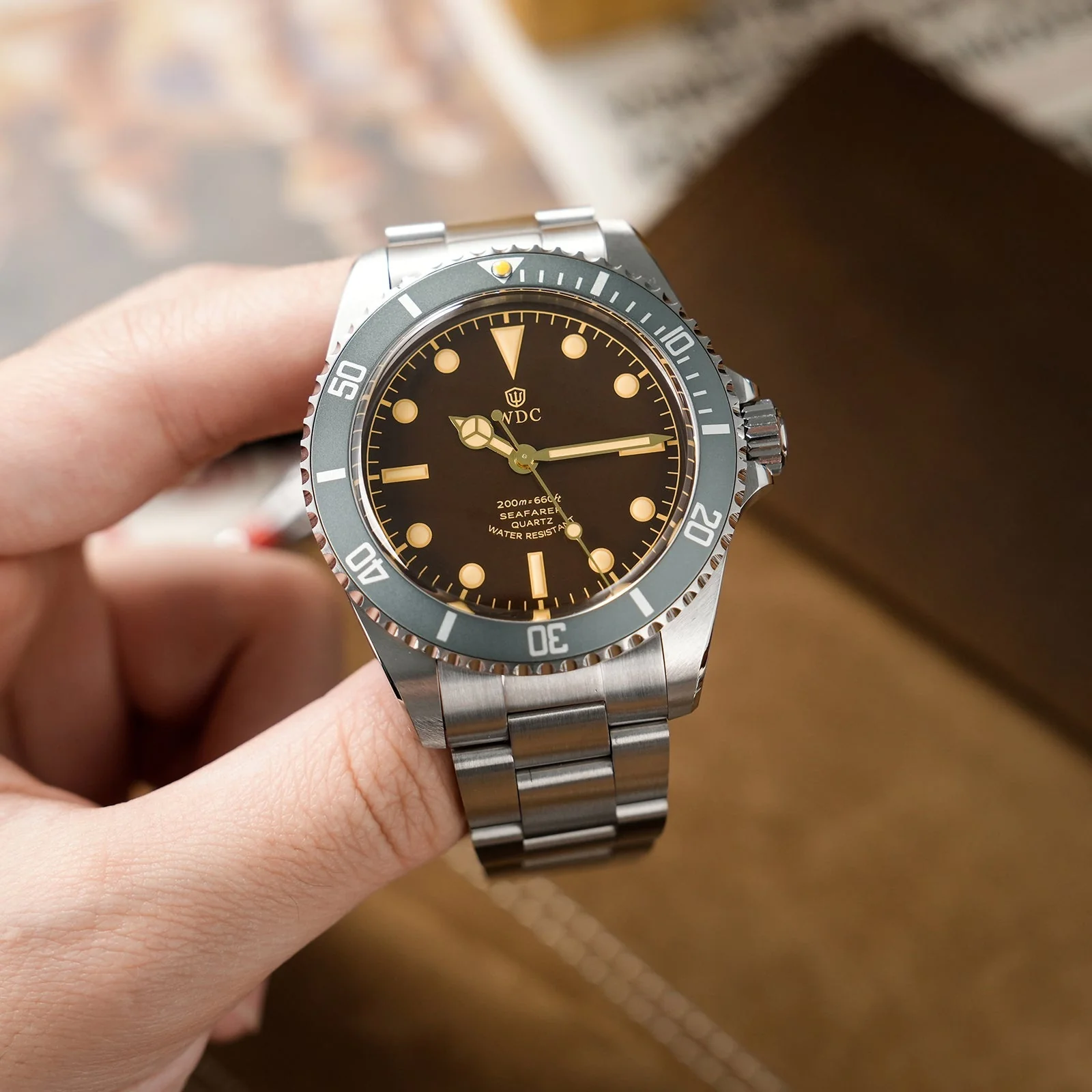 Watchdives Seafarar WD5513Q 40mm VH31 Sub Diver Watch - Image 12