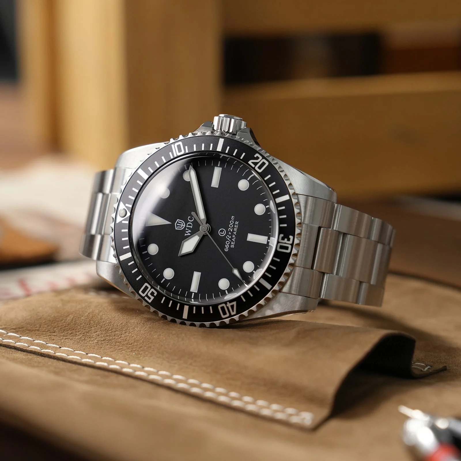 Watchdives Seafarar WD5513Q 40mm VH31 Sub Diver Watch - Image 16