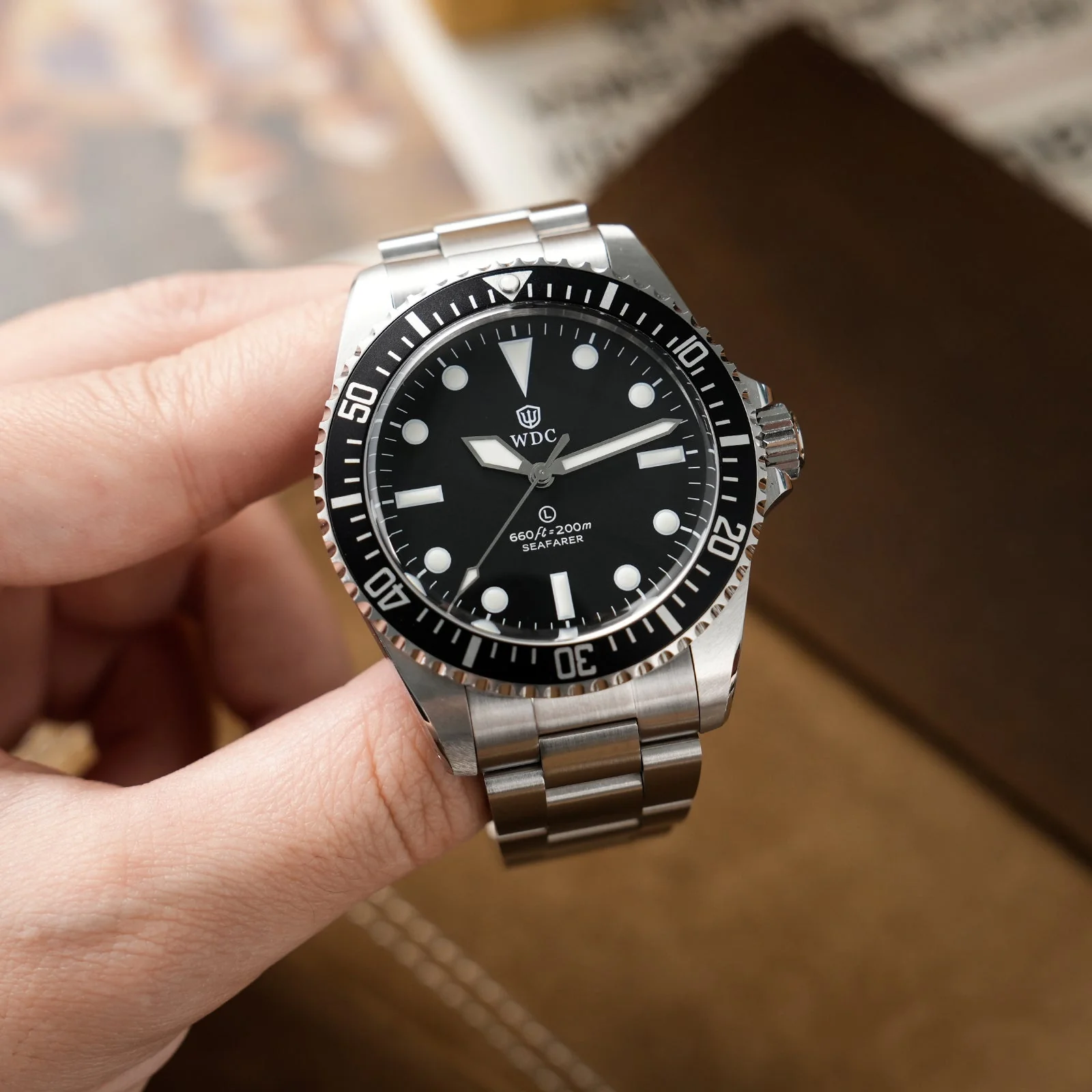 Watchdives Seafarar WD5513Q 40mm VH31 Sub Diver Watch - Image 17