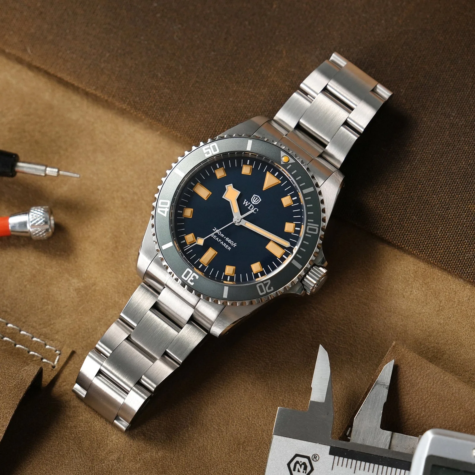 Watchdives Seafarar WD5513Q 40mm VH31 Sub Diver Watch - Image 26