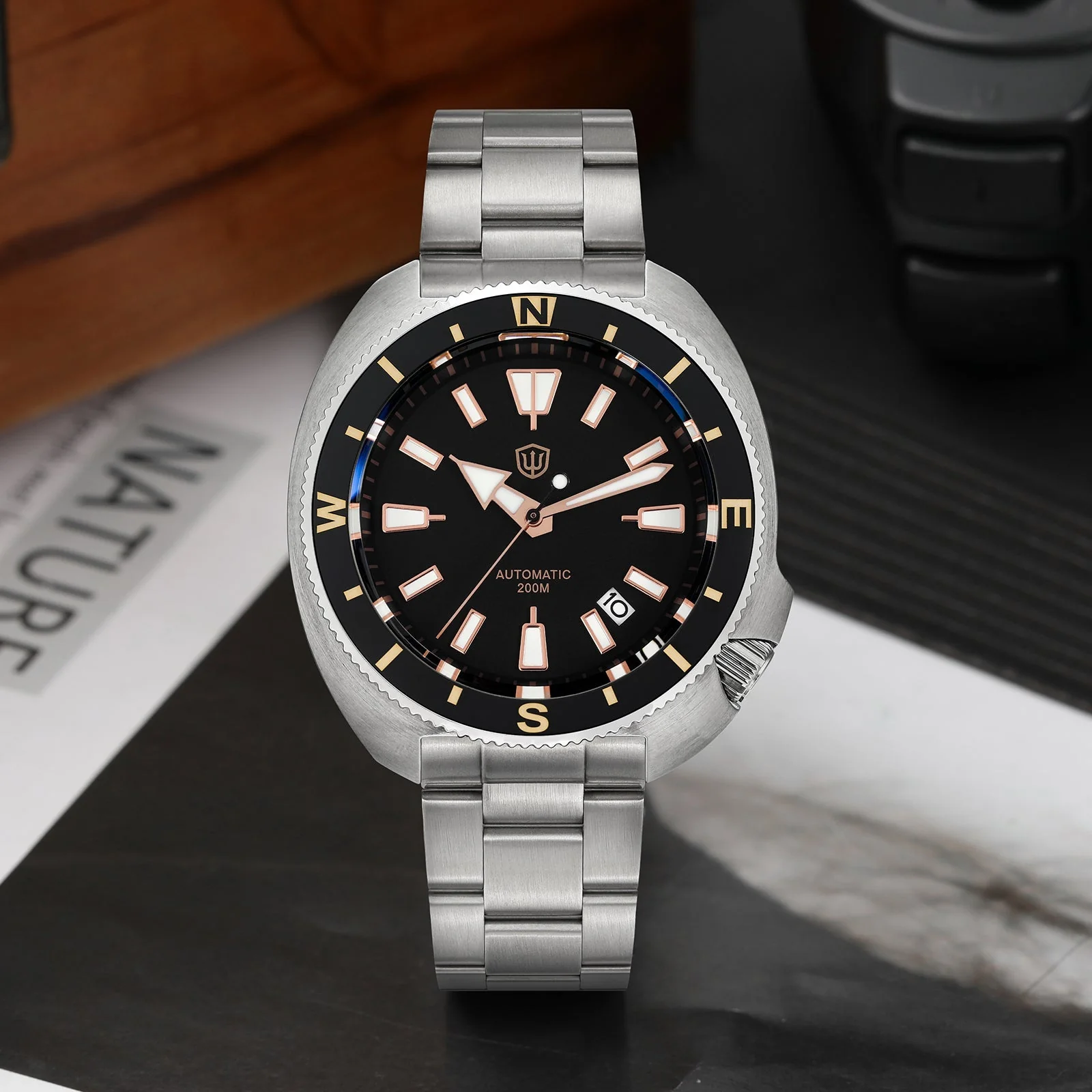 Watchdives Land Tortoisen WD6105 Dive Watch - Image 2