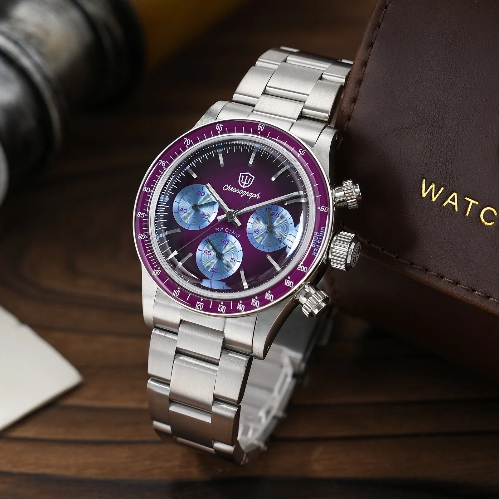 Watchdives WD6263 Vintage Racing Chronograph Watch - Image 13