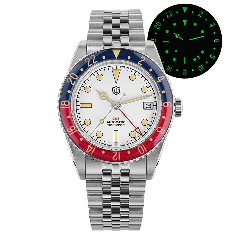 Watchdives WD6542 38mm GMT Men Watch - Image 2