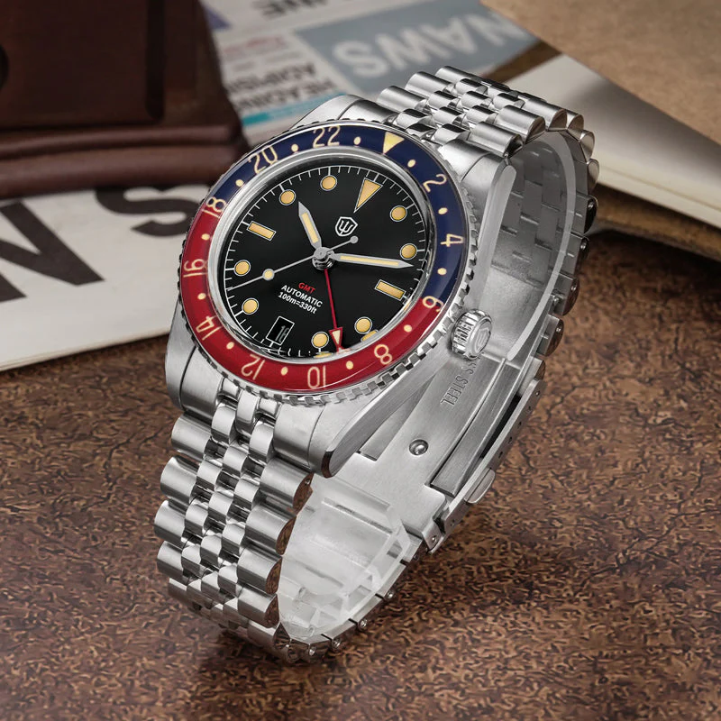 Watchdives WD6542 38mm GMT Men Watch - Image 28
