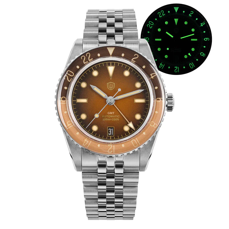 Watchdives WD6542 38mm GMT Men Watch - Image 4