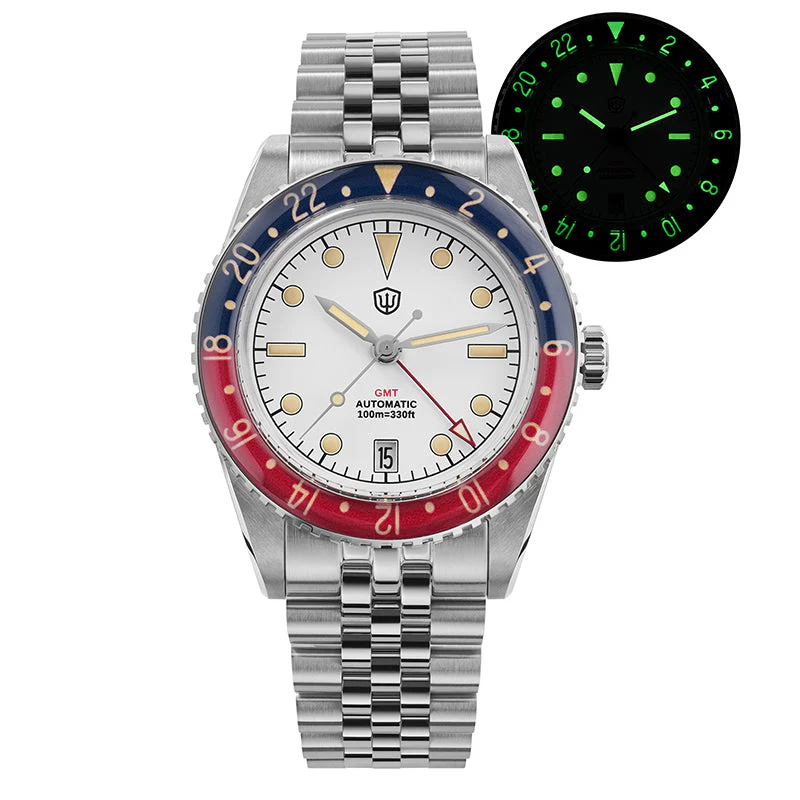 Watchdives WD6542 38mm GMT Men Watch - Image 6